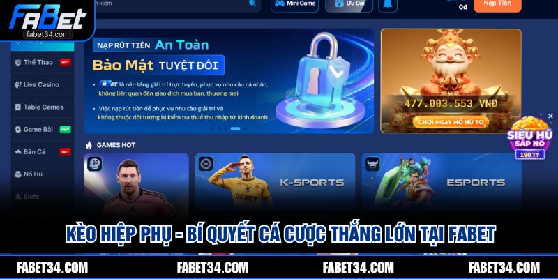 Kèo Hiệp Phụ - Bí Quyết Cá Cược Thắng Lớn Tại FABET