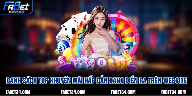 Danh sách top khuyến mãi hấp dẫn đang diễn ra trên website